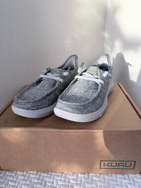 Kuru Draft Rento Lightweight Slip-On Shoes Gray Men's Size US 7 FSA/HSA Eligible
